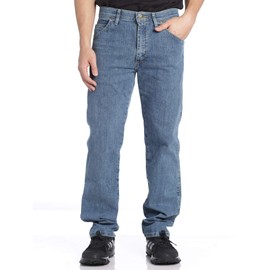 Wrangler Men's Performance Series 5 Pocket Regular Fit Denim Jeans - Mid Wash, Mid Wash, 34X32