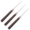 2 Pack Handwork Sewing Awl, Gourd Shape Awl Wooden Awl