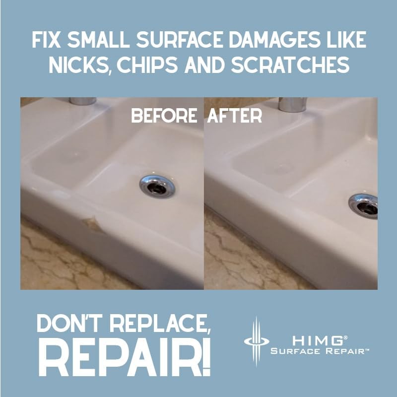 HIMG Bathtub and Shower Pan Repair Kit Compatible with Toto