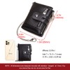 boshiho Carbon Wallet for Men - Wallet with Chain Men's