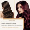 Fvquhvo Red Hair Dye Shampoo, Hair Color Shampoo for Women
