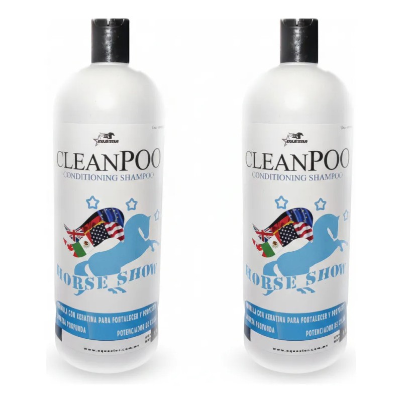 Shampoo Para Caballo Horse Show 1l (2pza)