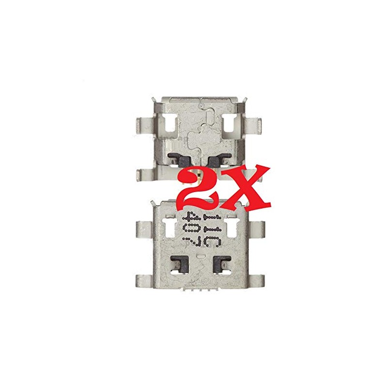ePartSolution 2X Micro USB Charger Charging Port Dock Connector USB