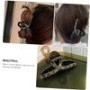 IWOWHERO Rhinestone Hair Jaw Clip for Women Durable Acrylic Hair