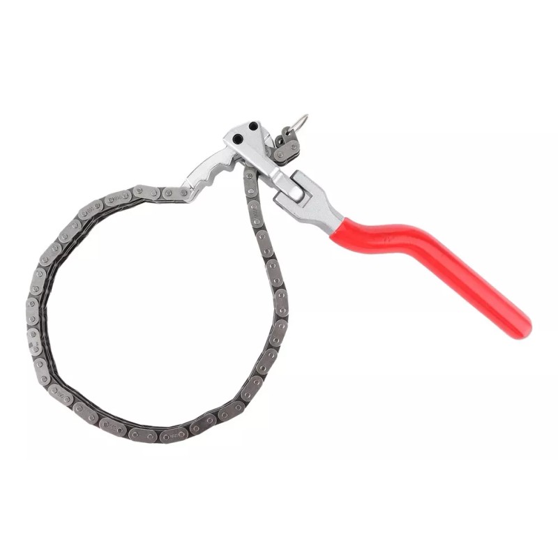 común (uso) Llave De Filtro De Aceite Tipo Cadena 13,8in