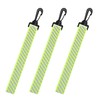 DEVENTORZ Reflective Lanyard Reflector Key Chain Set of 3 Night