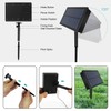 Solar Powered Net String Lights Outdoor Christmas Net Light 15