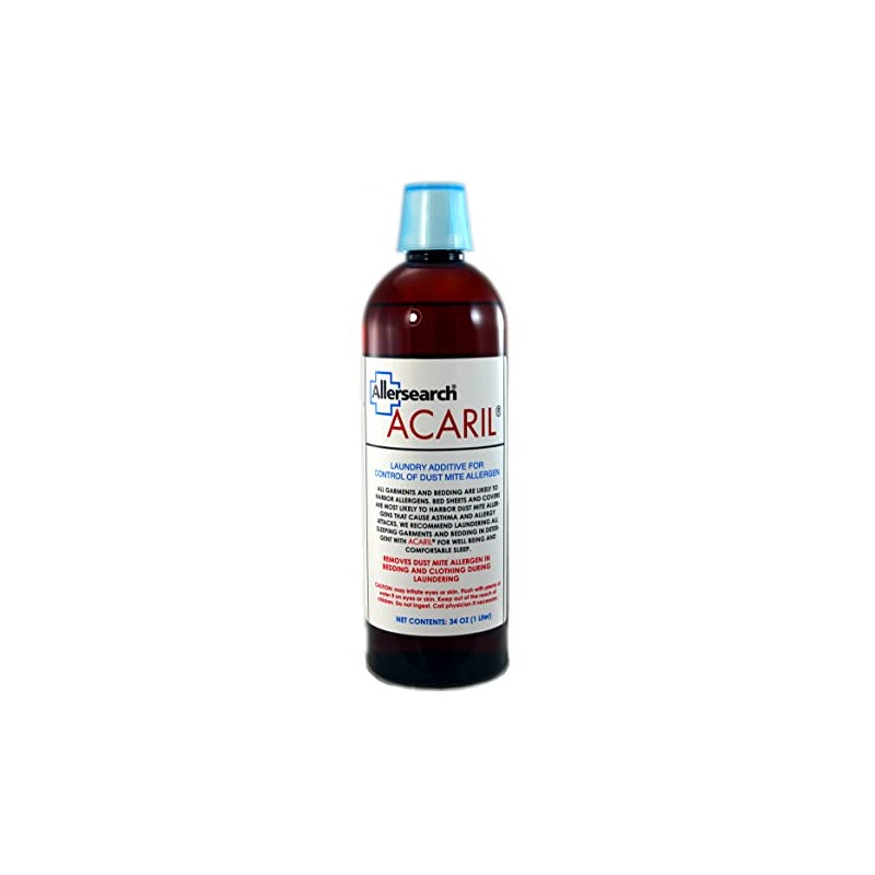 Allersearch ACARIL Laundry Additive 34 Oz (1 Liter)