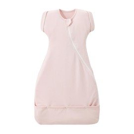 Duomiaomiao Baby Swaddle 3-6 Months, 100% Cotton Baby Sleeping Bag for Newborns Swaddle Bag with Arms Up for All Seasons