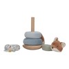 Little Dutch 8922 FSC Wooden Ring Stacking Tower Fox -