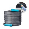 Aqua Joe AJFJH50-58-MAX 50-Ft x 5/8-Inch FiberJacket Hose w/Aluminum Fittings