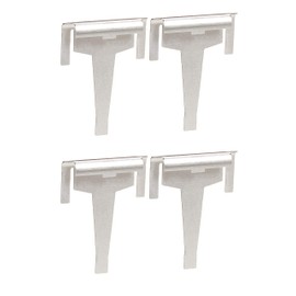 4 piezas de repuesto autorizado de fábrica DA61-06796A Clip de drenaje compatible con DA61-06796A, AP5579885, 2683162
