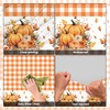 3pcs Fall Thanksgiving Tablecloth, 54" X 108" Waterproof Thanksgiving Table