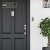 MSH Modern Stainless Hardware Model R2 Doorbells, R-Series Stainless Steel