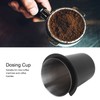 Dosing Cup, 58 mm Stainless Steel Coffee Dosing Tool with