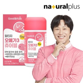 Goodnkids 굿앤키즈 어린이 알티지 오메가3 츄어블 오렌지맛 90캡슐 1통 / 베타카로틴 비타민D 아연 함유 GoodnKids Children's rTG Omega3 Chewable Orange Flavor 90 Capsules 1 Bottle / Contains Beta-Carotene Vitamin D Zinc