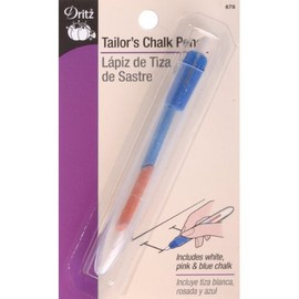 Tailor'S Chalk Pencil-Blue, Yellow & White Chalk