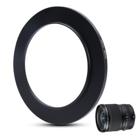 Metal Step-Up Ring Filter Adapter - 72 mm to 95 mm - Metal Ring Step-Up Adapter for Filter, Compatible with All 95 mm UV, CPL, ND Filters, Lens Hoods, Threaded Lenses etc