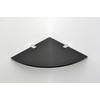 Acrylic Corner Shelf tough 5mm acrylic - size 200mm -