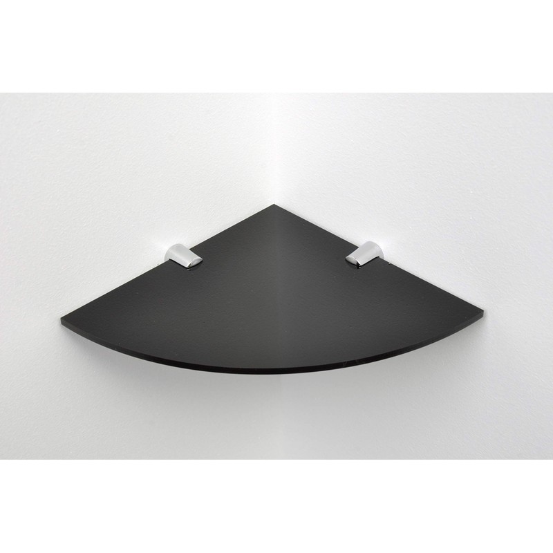 Acrylic Corner Shelf tough 5mm acrylic - size 200mm -