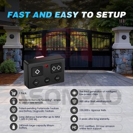 1 for AXP1 Automatic Gate Opener Remote Transmitter 3-Year-Warranty