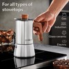Cosumy Espresso Maker - Moka Pot 4 Cups (200ml) Induction-Safe