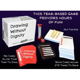 Drawing Without Dignity - A Twisted Funny Adult Version of The Classic Drawing Party Game