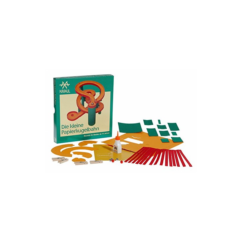 die kleine Papierkugelbahn