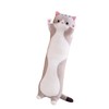 Cute Cartoon Cat Shaped Doll Plush Sleeping Long Throw Pillow