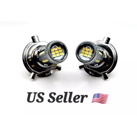 MHK Lighting 2 Premier LED Headlight Bulbs for John Deere 4300 4400 4600, 4700, 5050E Tractor