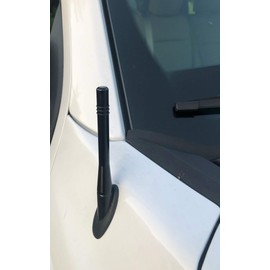 4 Black External Antenna Mast for Ford Explorer & Explorer Sport Trac 1991-2010 - Automotive Antenna Replacement for Cars, Trucks & SUV - FM AM Radio Compatible - Car & Truck Exterior Accessories