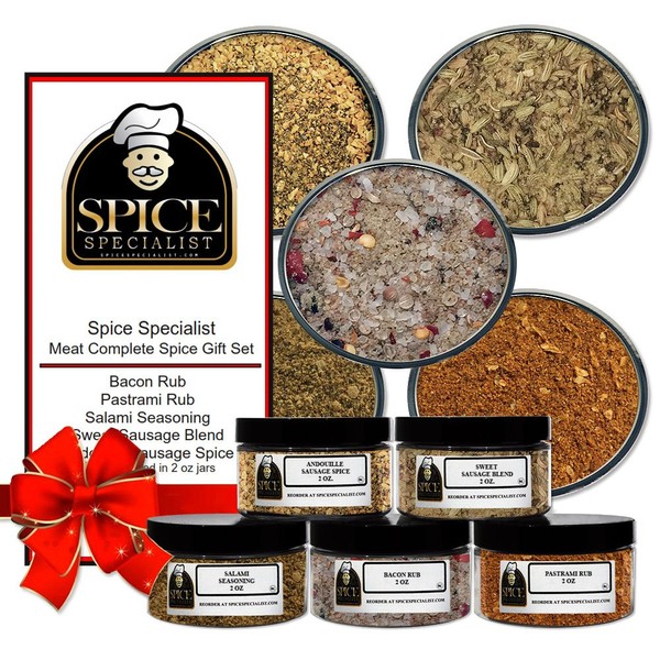 Meat Complete Gift Set Contains: 5 different spice jars