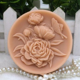 Flower Silicone Mold Silicone Soap Bar Mold DIY Craft Molds Handmade Soap Mold (14365)