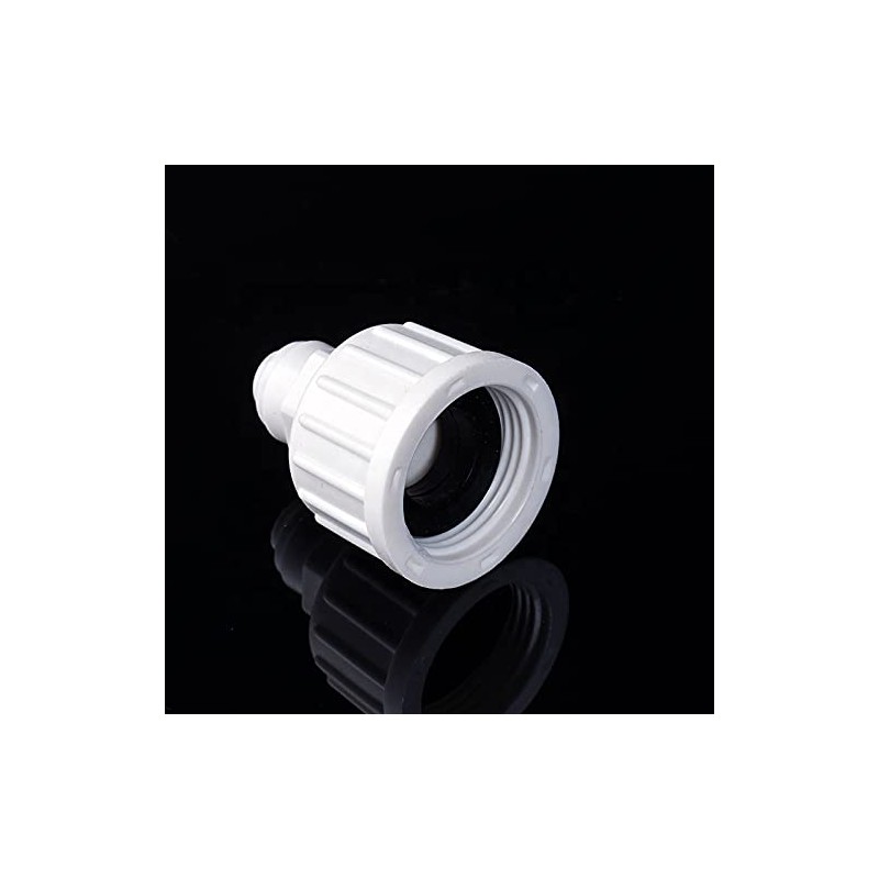 Tight Seal Tap Connector 3/4inch Thread to 1/4inch Push fit,