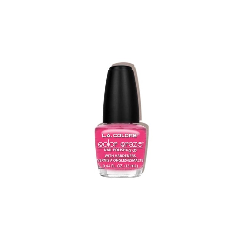 L.A. COLORS Color Craze Nail Polish, Lightning CNP422