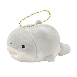 Ribuhahato Eco Bag, Palm Eco Bag, Shark (Pouch: Total Length: Approx. 2.8 inches (7 cm), Bag: Total Length: Approx. 17.1 inches (43.5 cm), Compact 88415-72