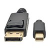 Tripp Lite Eaton Series P583-003-BK Mini DisplayPort to DisplayPort Cable