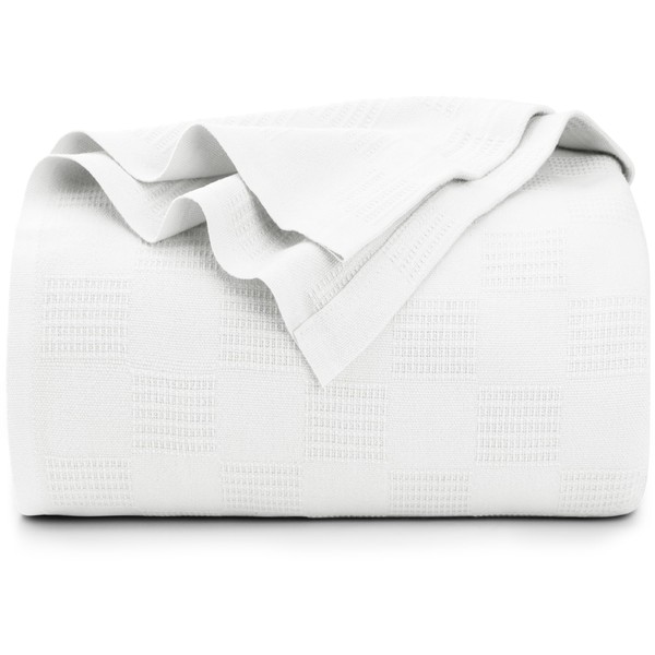 Utopia Bedding 100% Cotton Blanket (Full Size - 90x84 Inches)