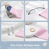 cobee 50 Pcs Jewelry Cleaning Cloth, Double Sided Polishing Cleaning