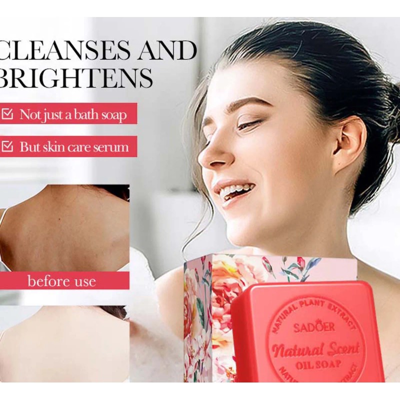 Aceite De Rosa Natural X Soap Para Limpieza General Del