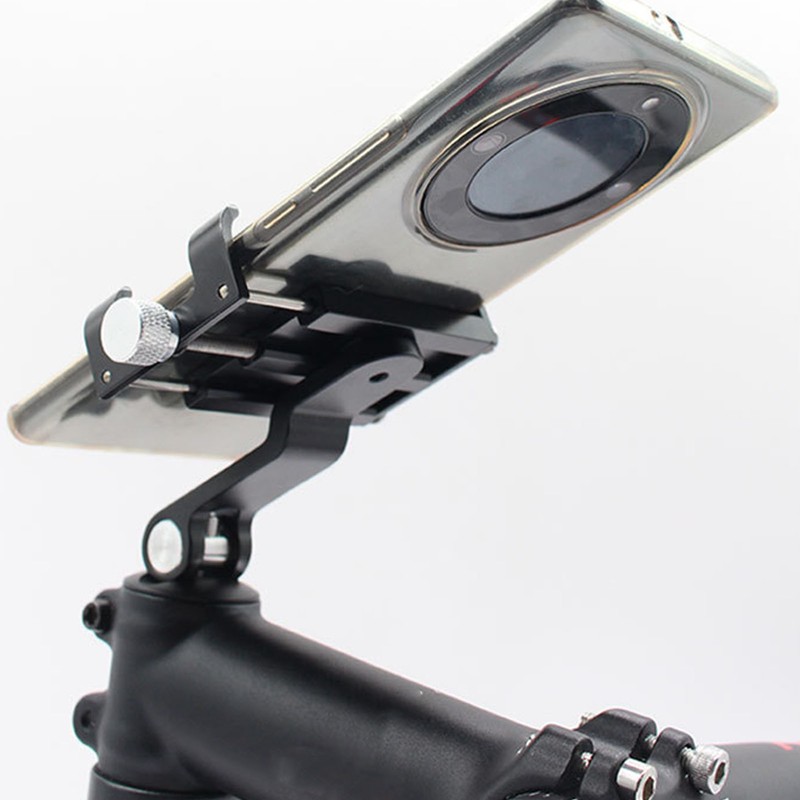 Aluminum Bicycle Phone Mount Bicycle Stem Headset Phone Mount Fits
