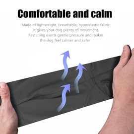 Due Felice Dog Onesie Anti Shedding Suit Full Coverage Pet Bodysuit After Surgery Wear Surgical Recovery Jumpsuit E Collar Alternative Anxiety Calming Shirt for Female Male Dog