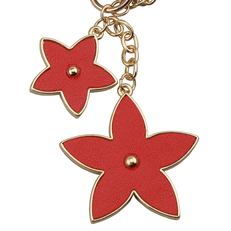 F.ZH Key Holder, Star Pattern, Bag Charm, Bag, Star Accessory,