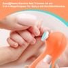 Easy@Home Electric Nail File Baby: Nail Scissors, Nail Trimmer, Nail