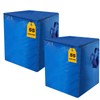 Kiolnoy 2 Pack 55-Gallon Heavy Duty Moving Bags, Large Storage