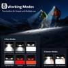 LHKNL Headlamp Rechargeable, Lumen Super Bright Motion Sensor Head Lamp
