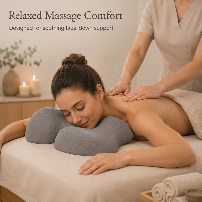 Massage Table Breast Pillow for Prone Comfort – Chest Hollow
