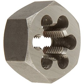 Drill America DWTMHX22X1.5 m22 X 1.5 Carbon Steel Hex Rethreading Die, DWT Series