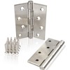 2 Stainless Steel Hinges 100 mm Door Hinge Stainless Steel