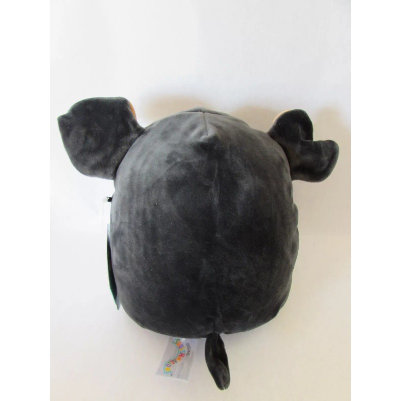 Kellytoy Squishmallow Mateo The Rottweiler Dog 7" Soft Plush Pillow